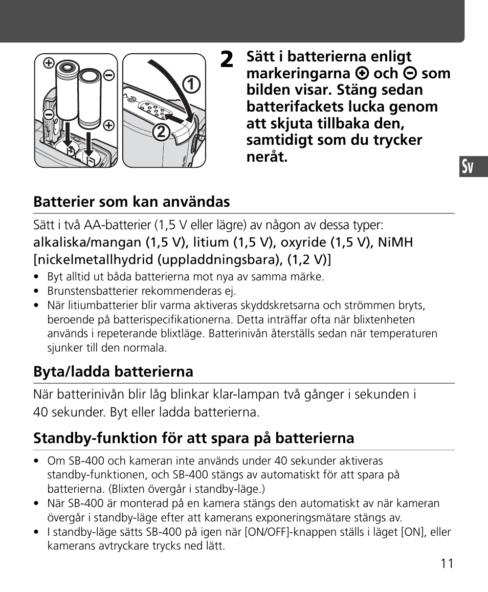 Nikon SB-400 User Manual | Page 61 / 220