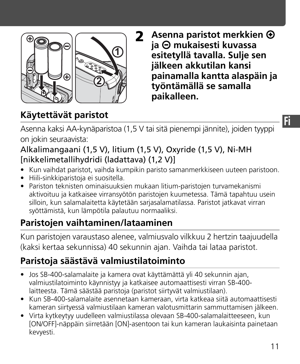 Nikon SB-400 User Manual | Page 85 / 220