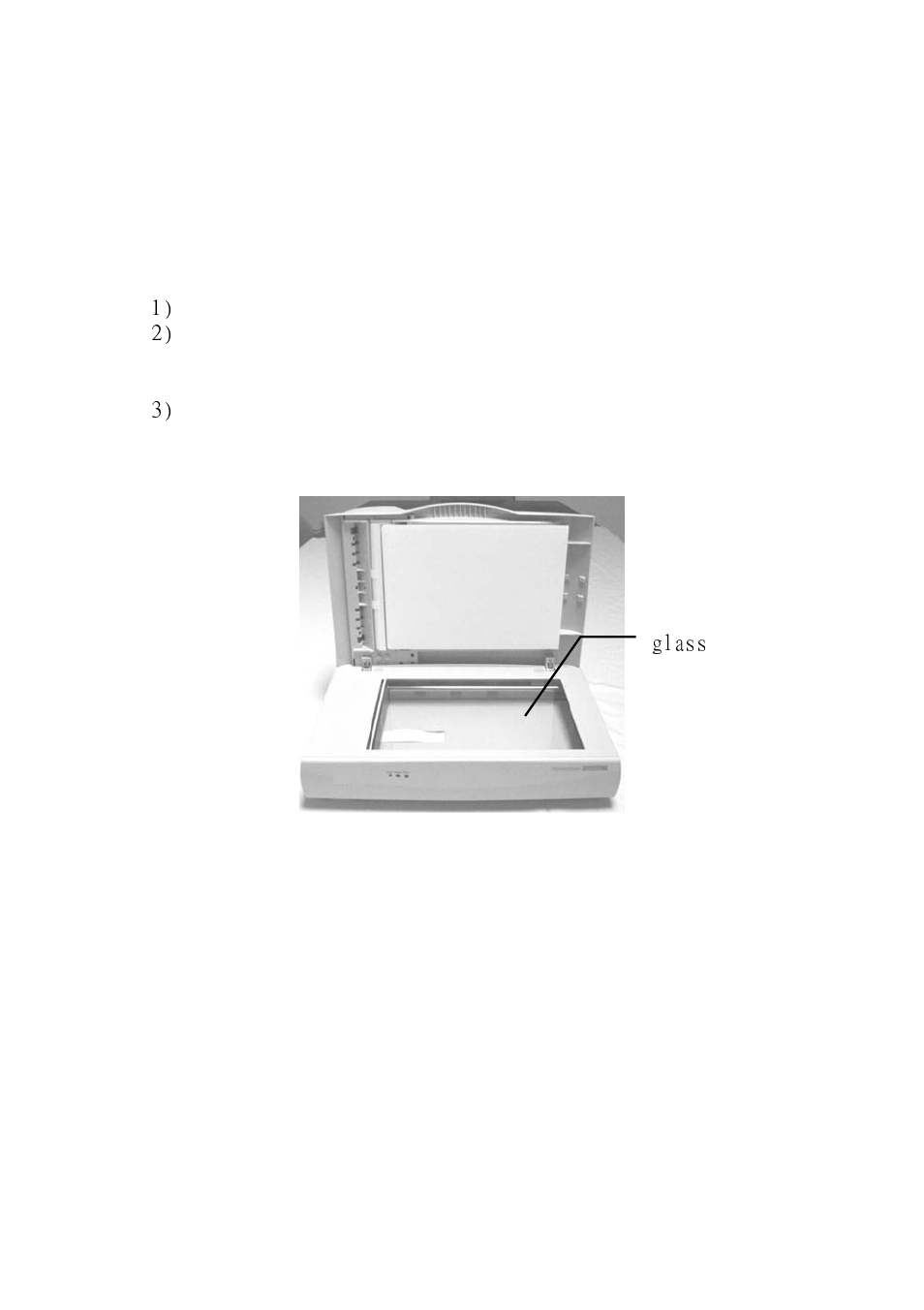 2 cleaning the glass | Avision AV600U User Manual | Page 58 / 66