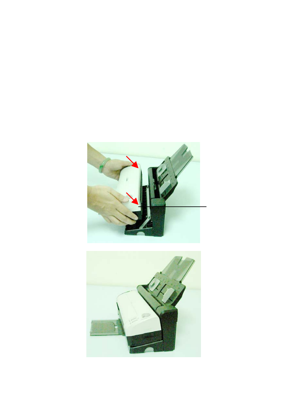 1 disassembly and installation of the scan module, Disassembly and installation of the scan, Module -2 | Avision AV50F (FF-0803S) User Manual | Page 11 / 116
