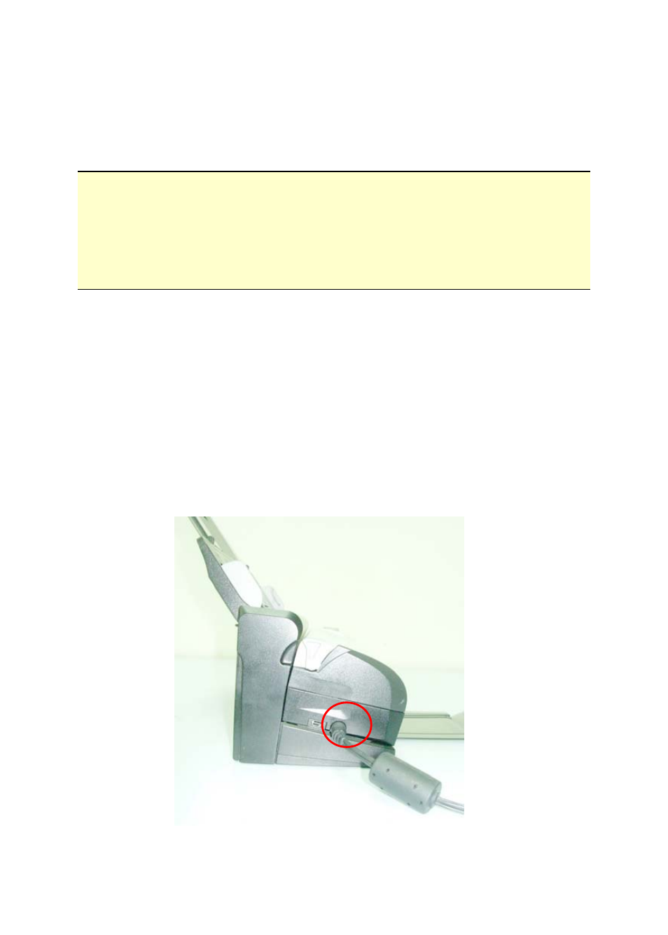 2 installing the scanner driver and cables, 1 connecting to power, Installing the scanner driver and cables -4 | Avision AV50F (FF-0803S) User Manual | Page 13 / 116