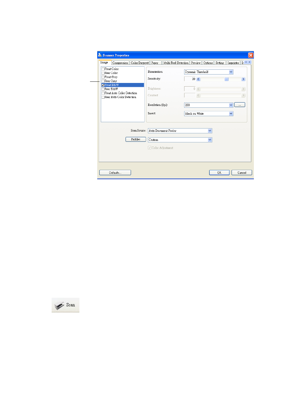 Avision AV50F (FF-0803S) User Manual | Page 27 / 116