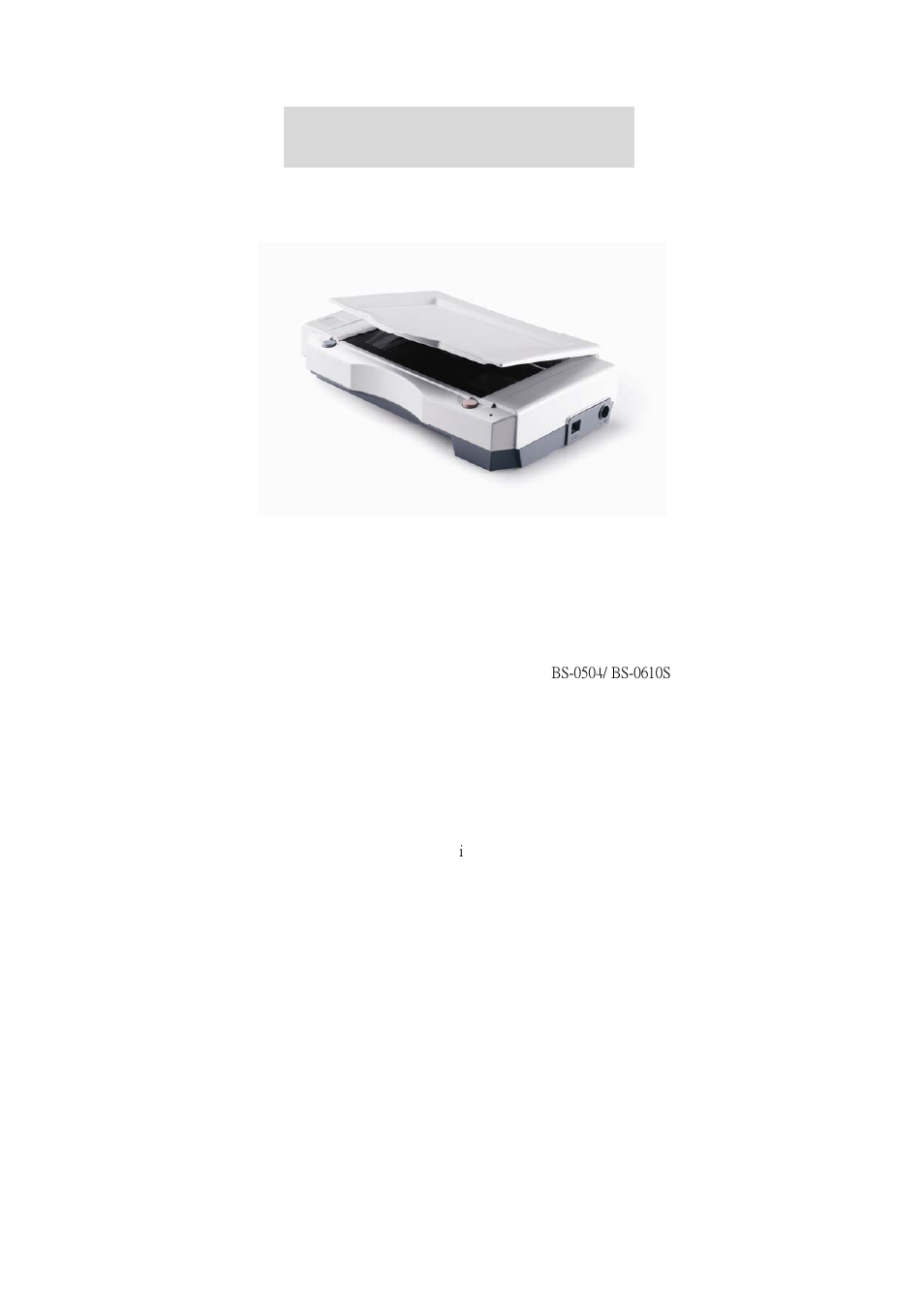 Avision AVA6 Plus (BS-0504/BS-0610S) User Manual | 69 pages