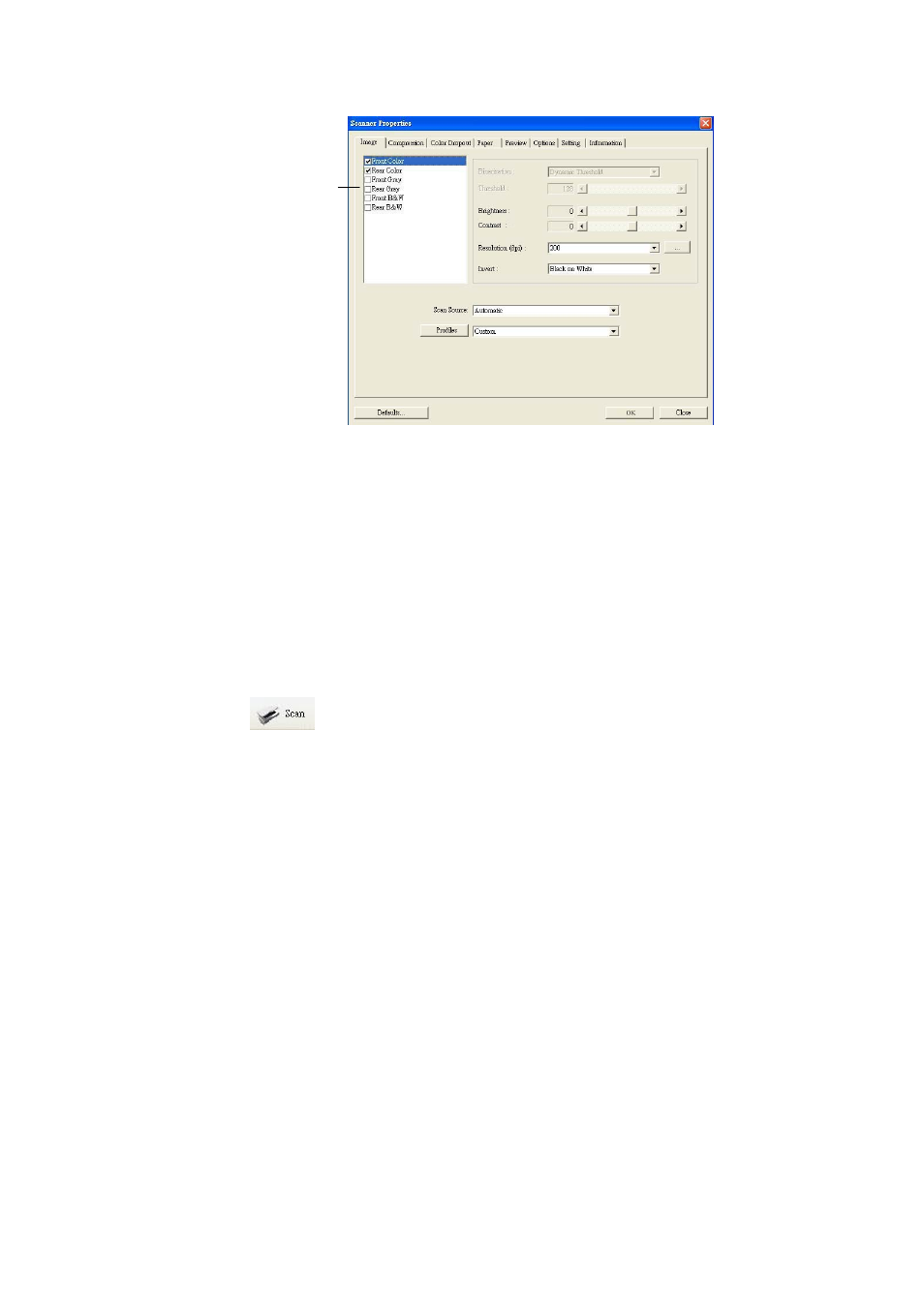 Avision AVA6 Plus (BS-0504/BS-0610S) User Manual | Page 19 / 69