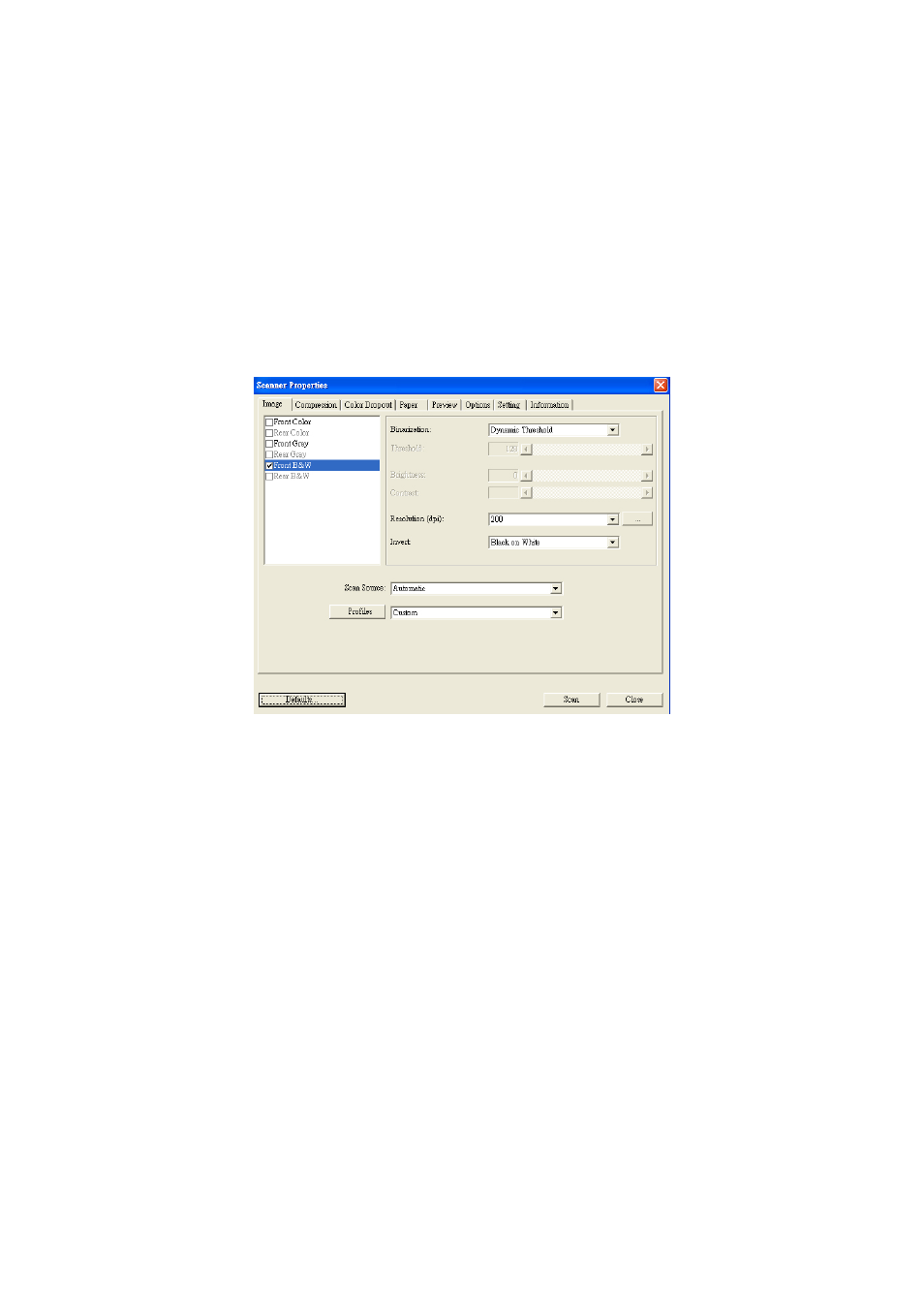 Avision AVA6 Plus (BS-0504/BS-0610S) User Manual | Page 25 / 69