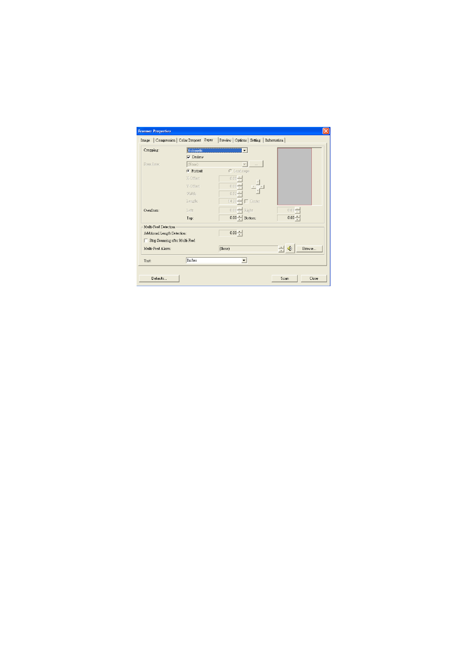 Avision AVA6 Plus (BS-0504/BS-0610S) User Manual | Page 43 / 69