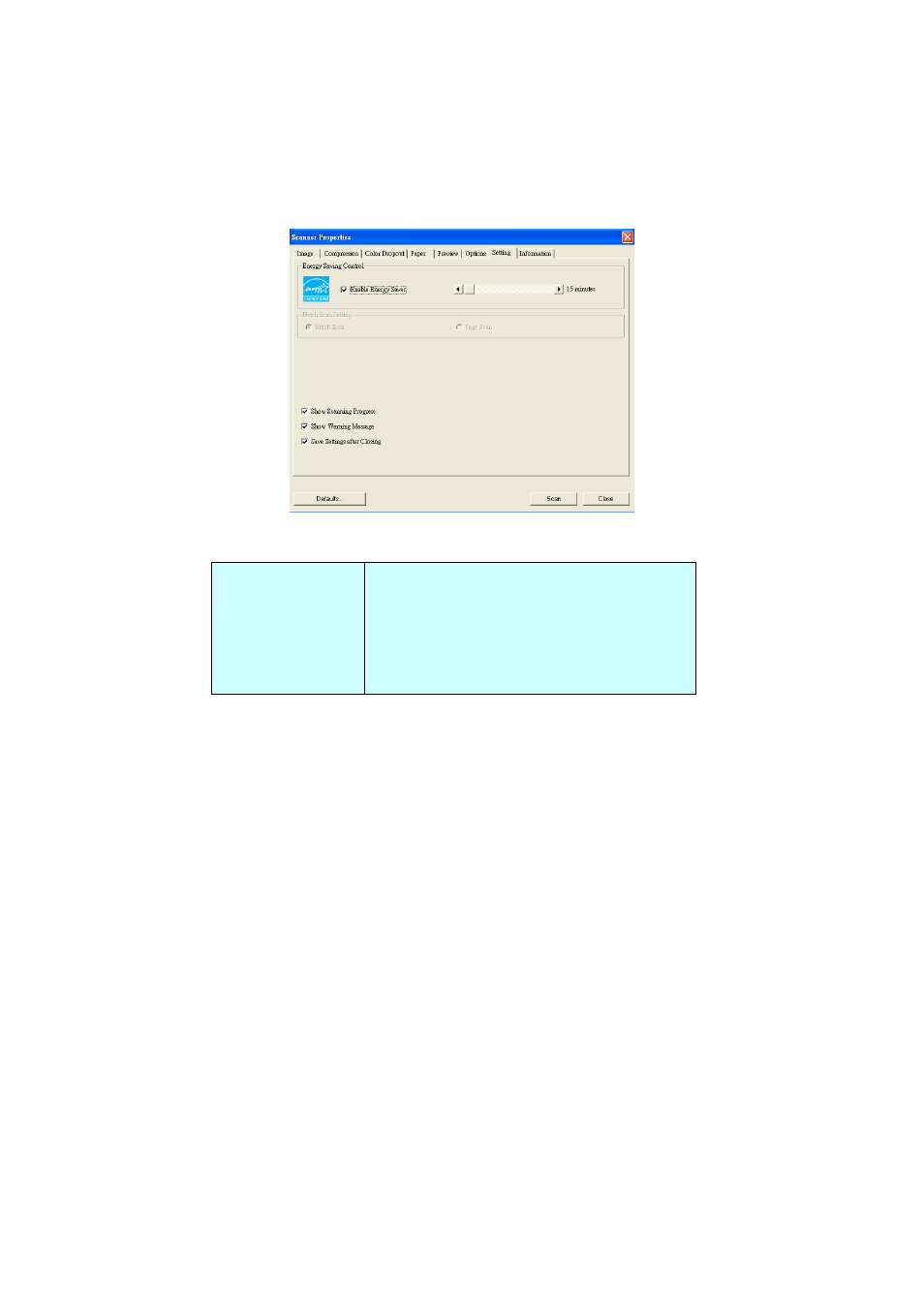 Avision AVA6 Plus (BS-0504/BS-0610S) User Manual | Page 59 / 69