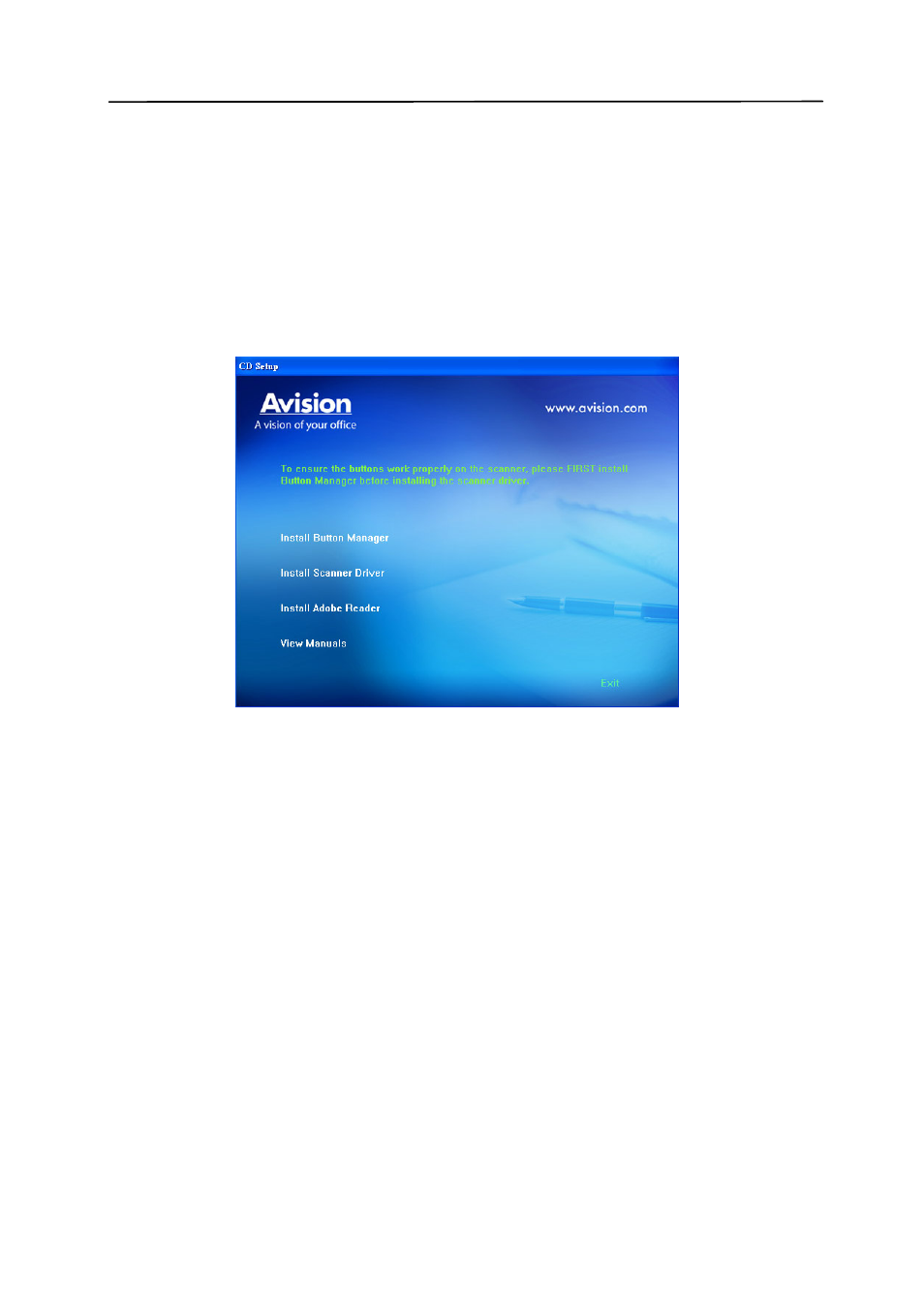 Avision AVA5 (BS-0801S) User Manual | Page 12 / 75