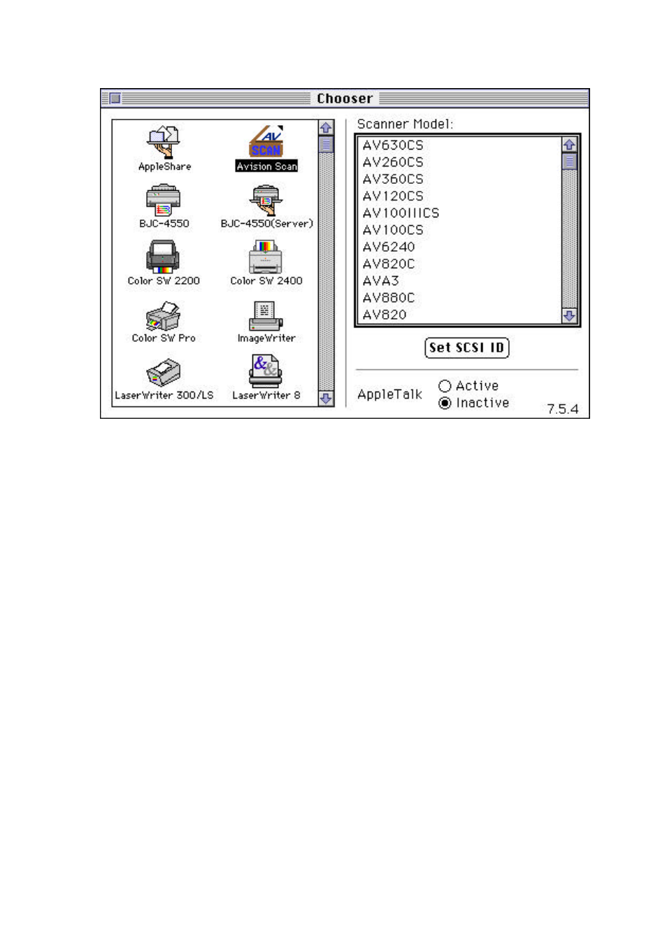 Avision AV630CS User Manual | Page 20 / 41