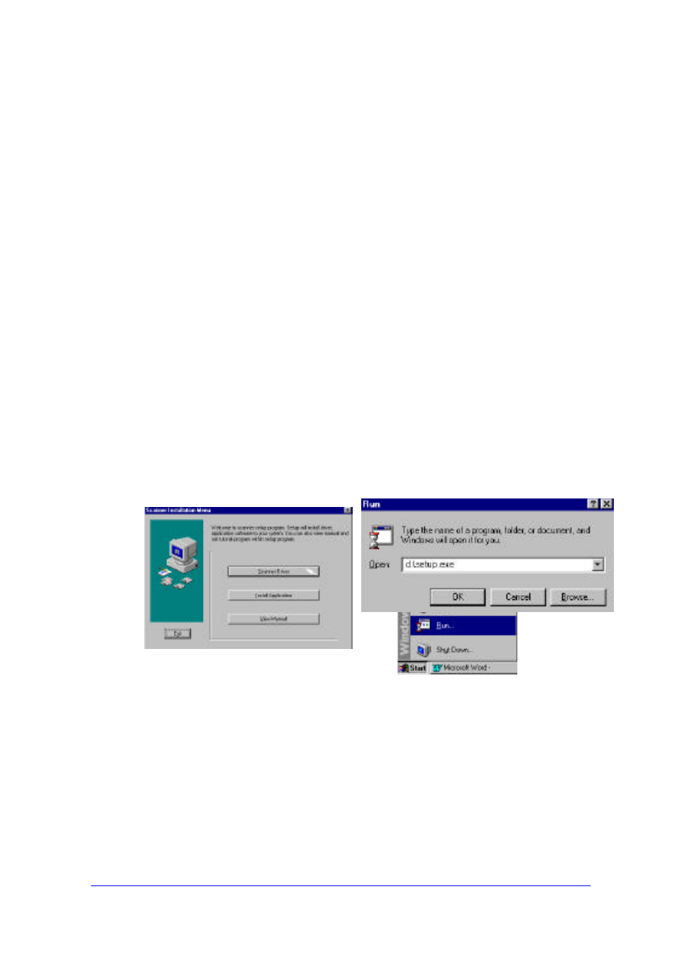 3 windows 95 | Avision AV620CS+ User Manual | Page 22 / 61