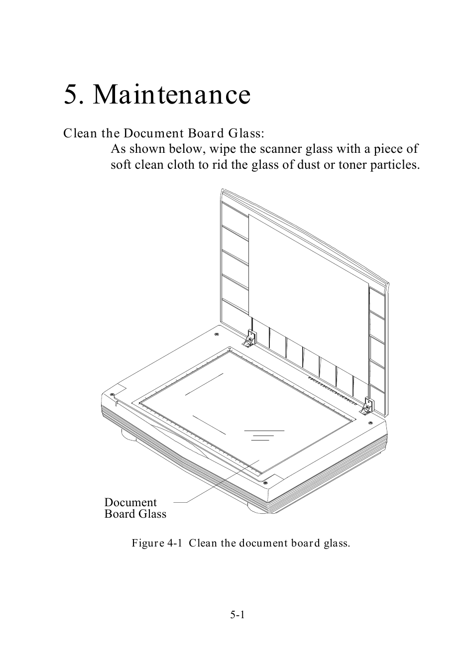 Maintenance | Avision AV360C User Manual | Page 23 / 31