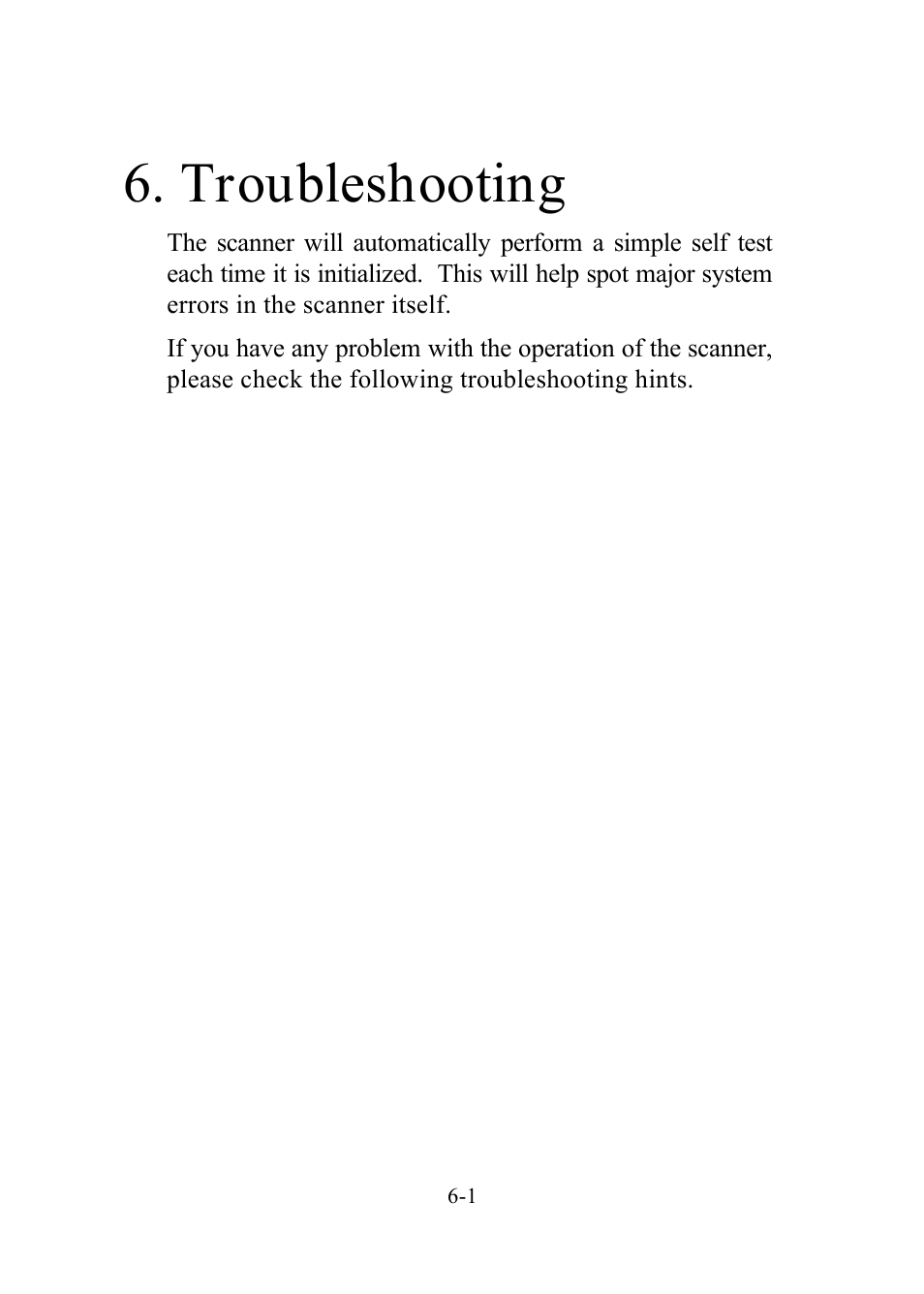 Troubleshooting | Avision AV360C User Manual | Page 24 / 31