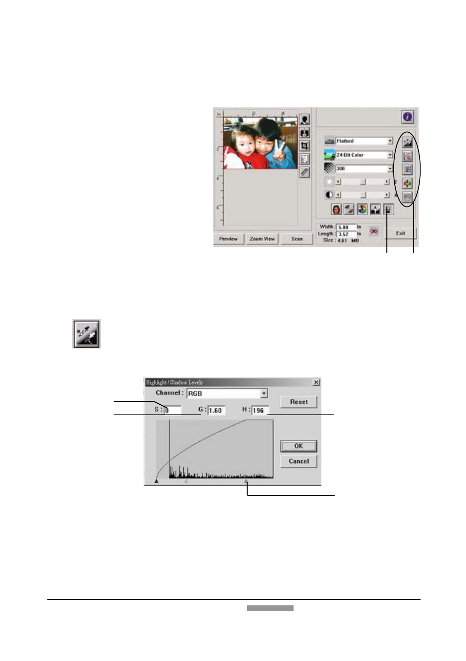 2 using the advanced features | Avision iVina_FB1210U User Manual | Page 29 / 43
