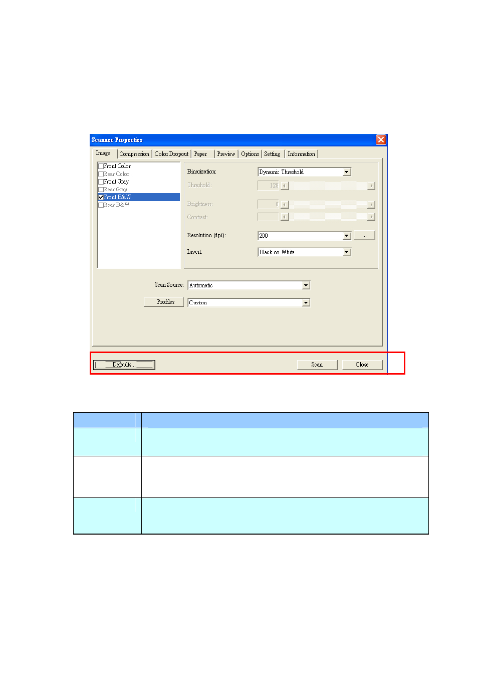 Avision FB6080E (DT-0602S) User Manual | Page 21 / 75