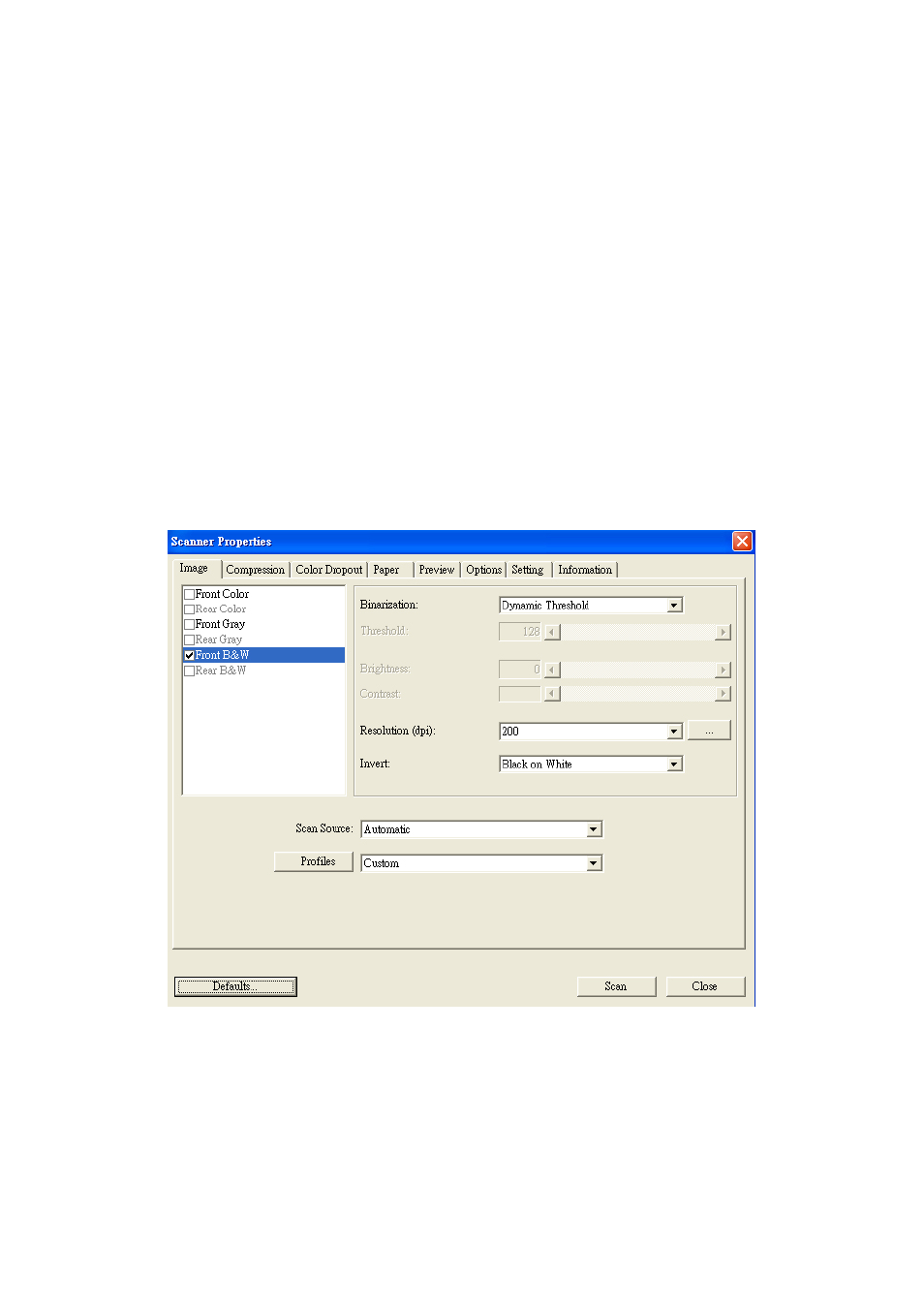 Avision FB6080E (DT-0602S) User Manual | Page 23 / 75