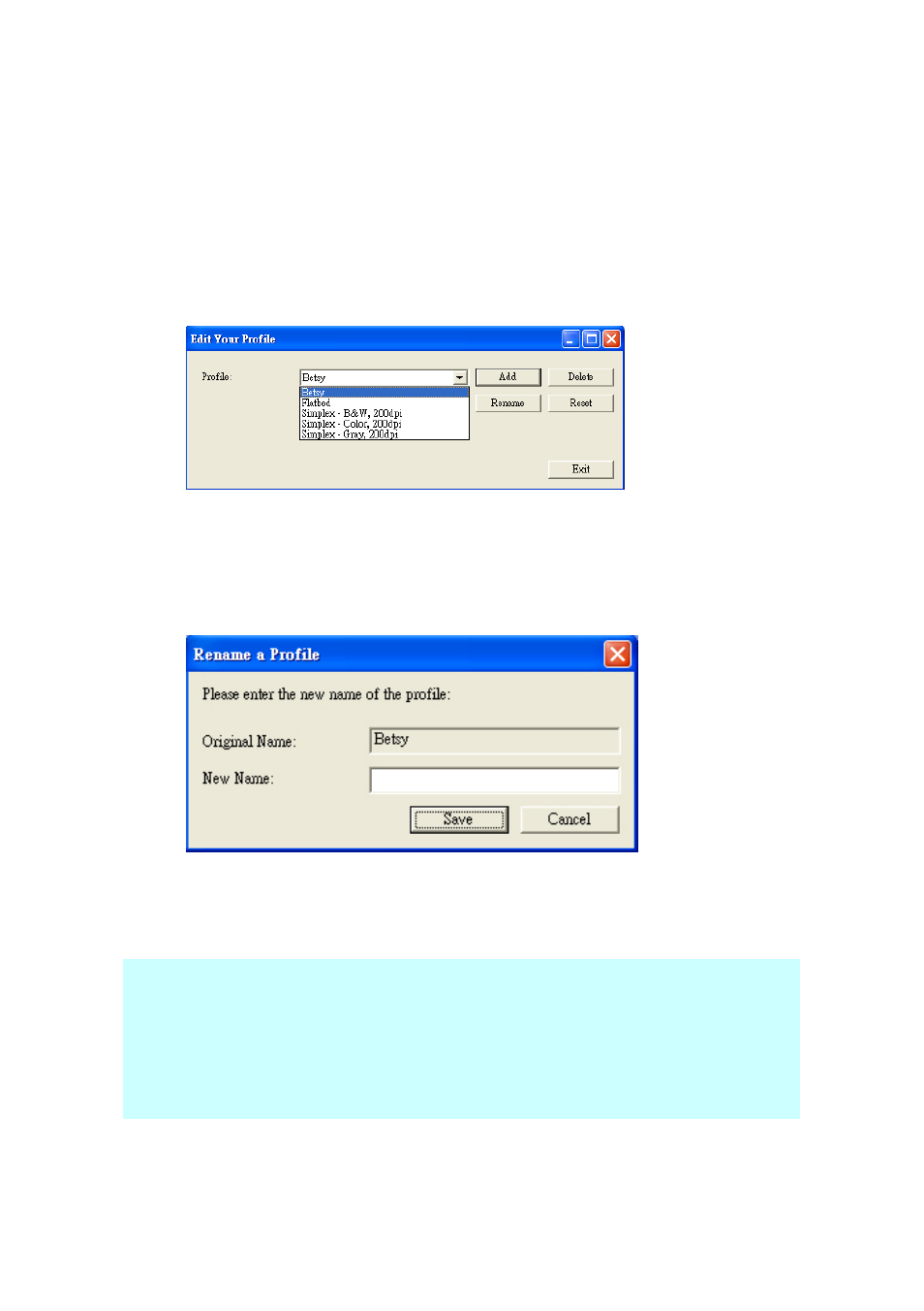 Avision FB6080E (DT-0602S) User Manual | Page 36 / 75