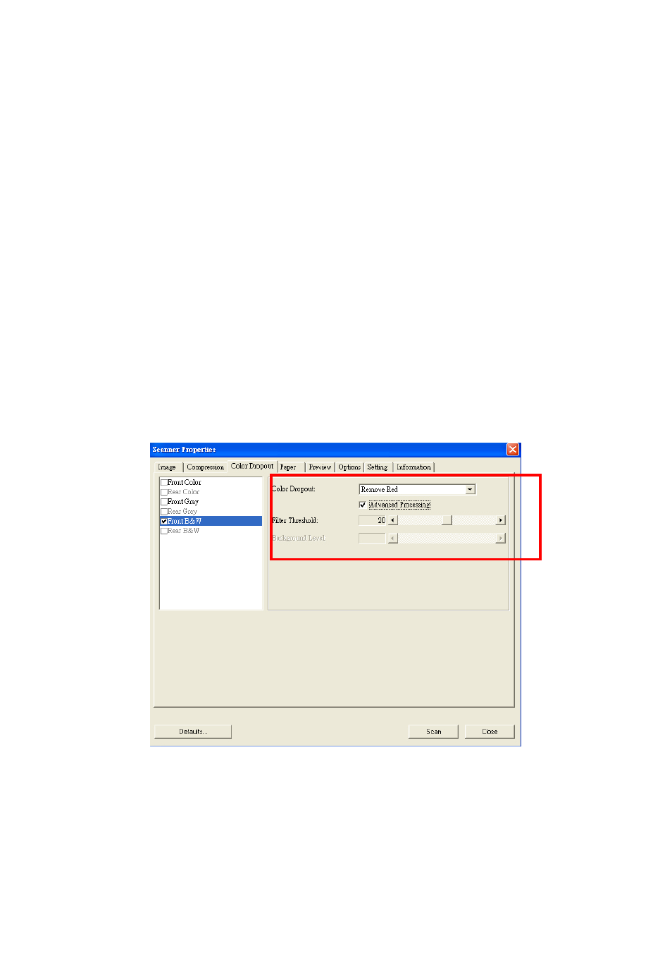 Avision FB6080E (DT-0602S) User Manual | Page 39 / 75