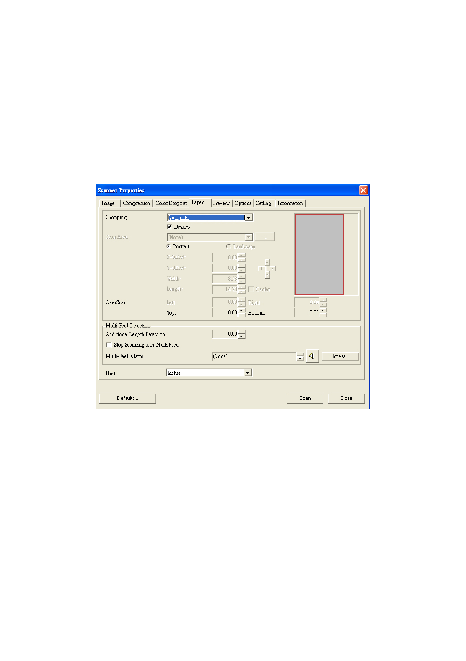 Avision FB6080E (DT-0602S) User Manual | Page 42 / 75