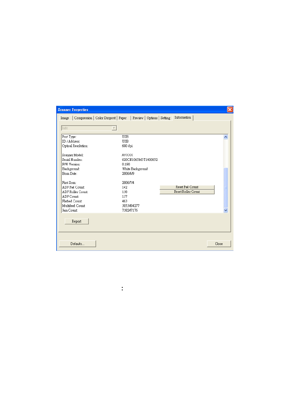 Avision FB6080E (DT-0602S) User Manual | Page 61 / 75