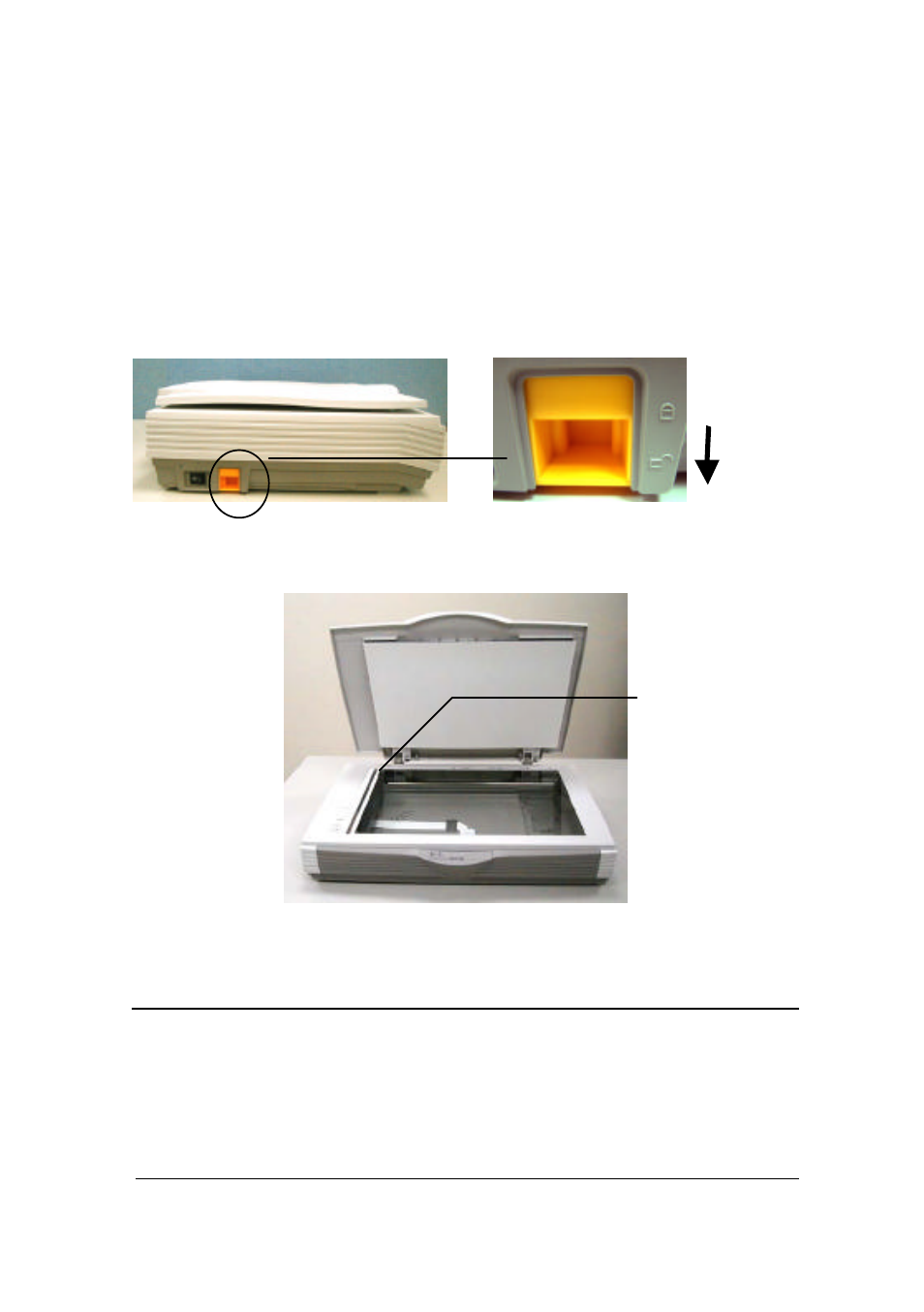 2 unlocking your scanner | Avision FB6000 User Manual | Page 9 / 41