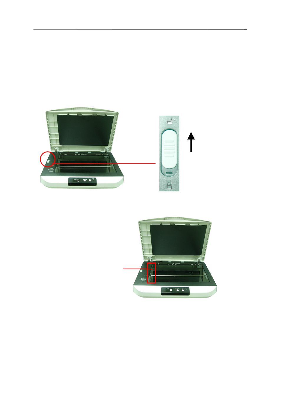 1 unlocking your scanner | Avision FB5000 (BT-1007B) User Manual | Page 10 / 99