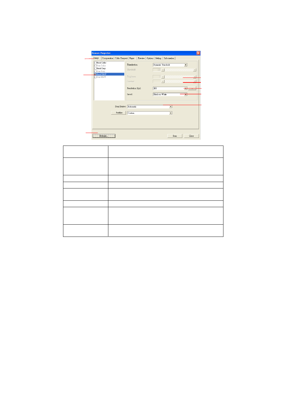 3 a glance of the user interface | Avision FB2100_Green (BF-0505) User Manual | Page 17 / 68