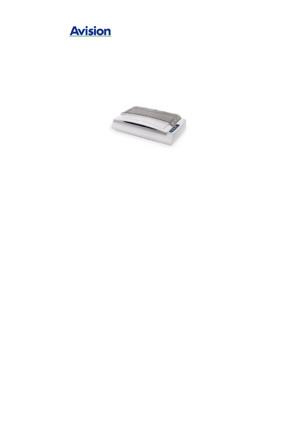 Avision FB2080E (BF-0606H) User Manual | 73 pages