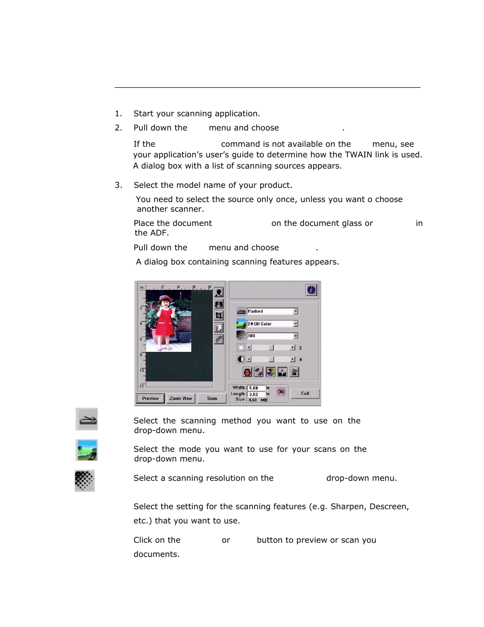 Scanner operation | Avision @V2800 User Manual | Page 106 / 170