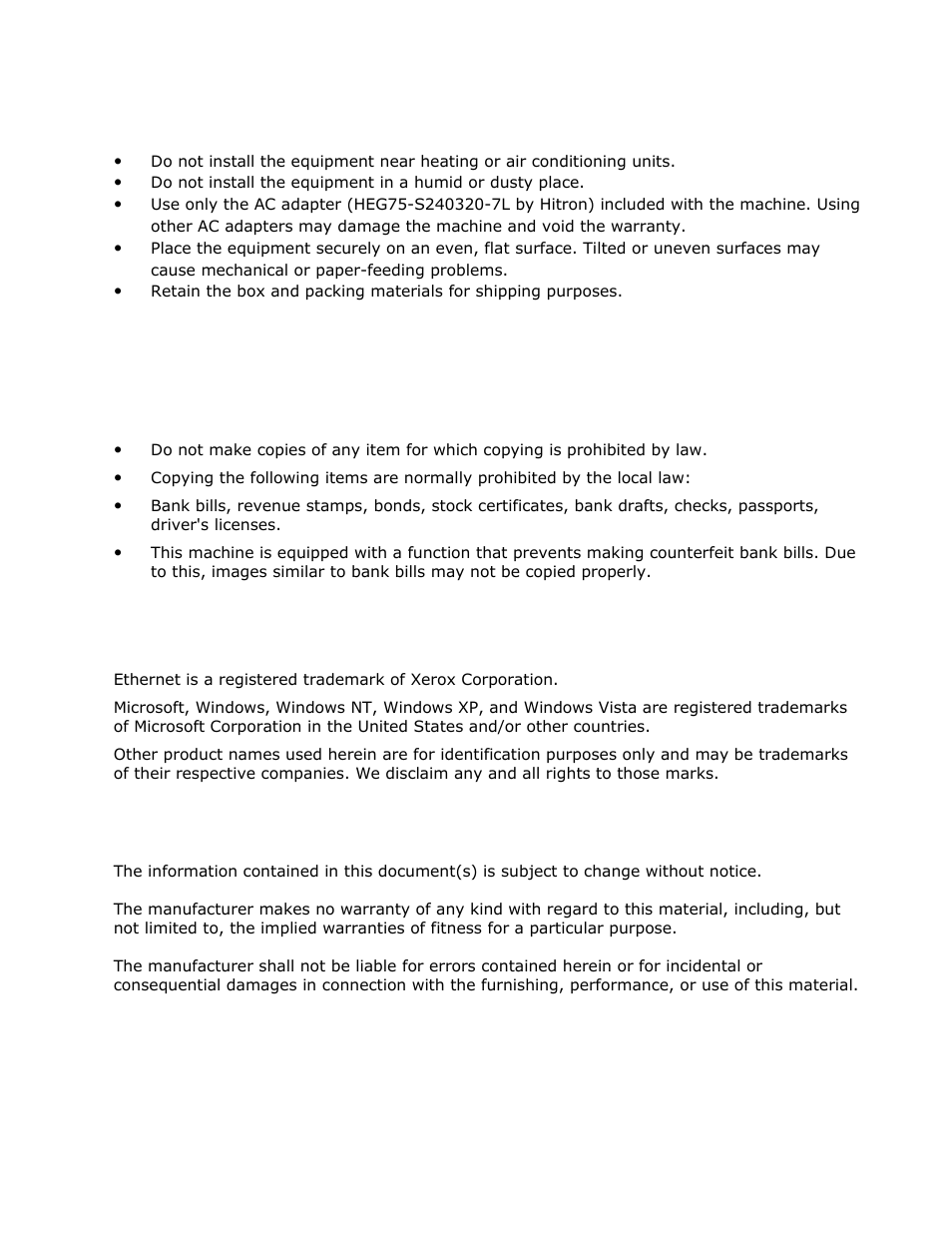 Avision @V2800 User Manual | Page 3 / 170