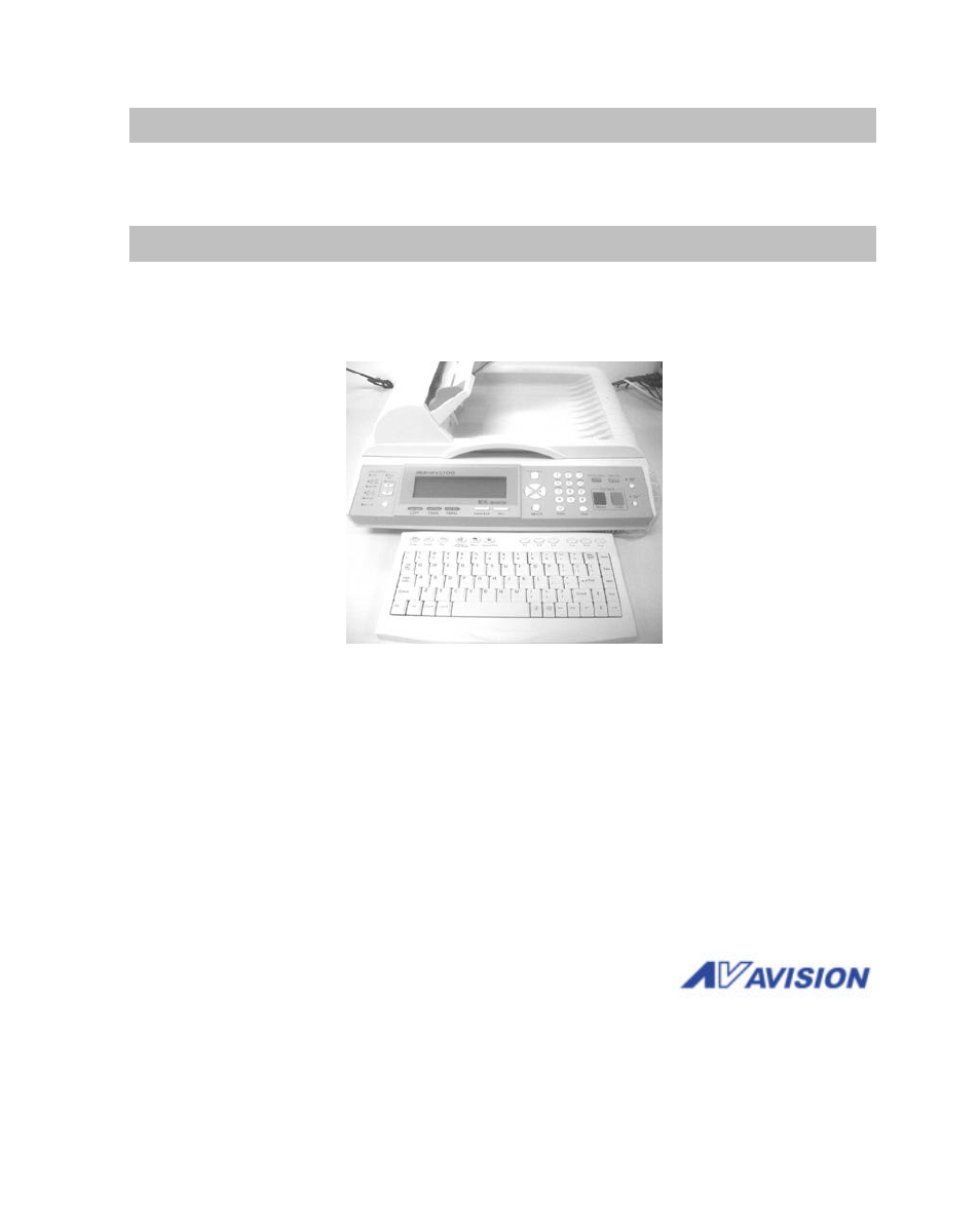 Avision @V2100 User Manual | 87 pages