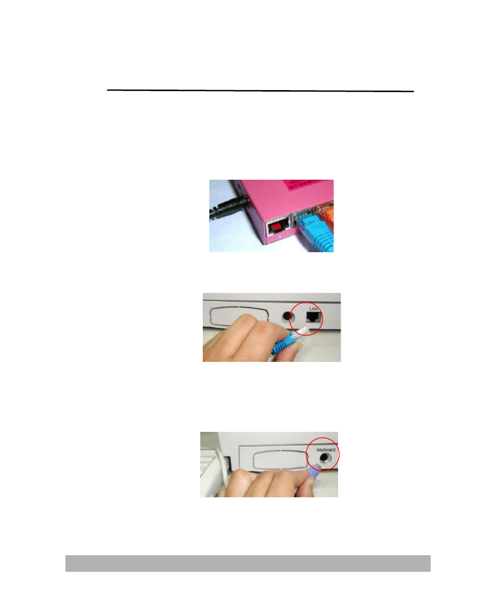 Connecting the cables | Avision @V2100 User Manual | Page 26 / 87