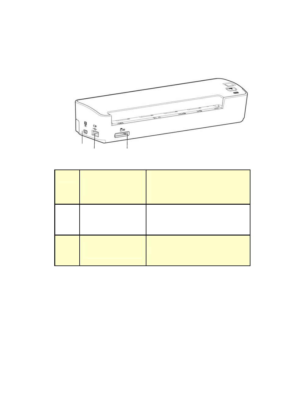 1 10bfront view, Side view -3 | Avision IS25 manual User Manual | Page 15 / 128