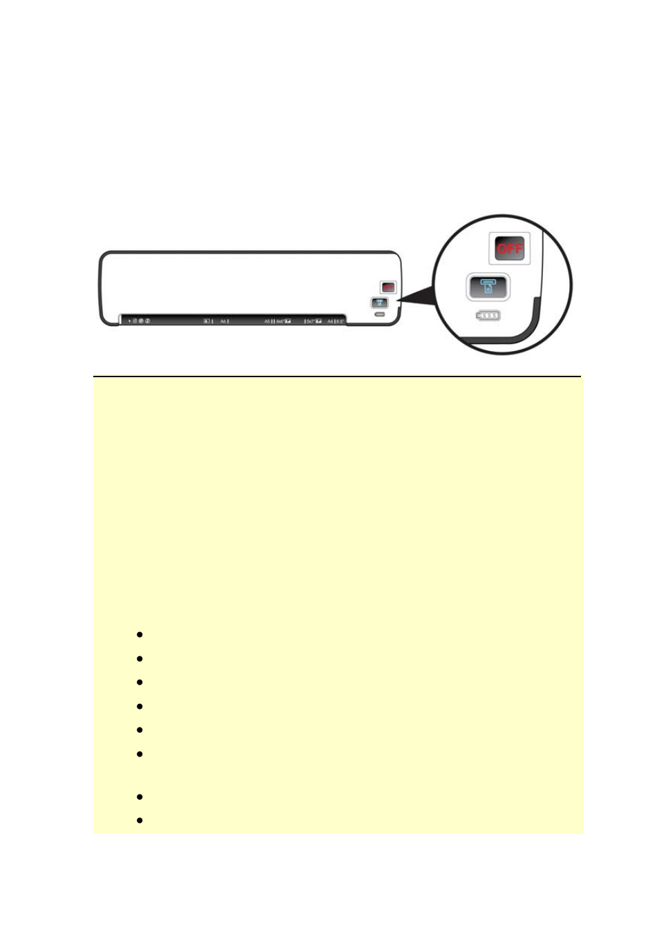 7 turning off the scanner, Turning off the scanner -13 | Avision IS25 manual User Manual | Page 29 / 128