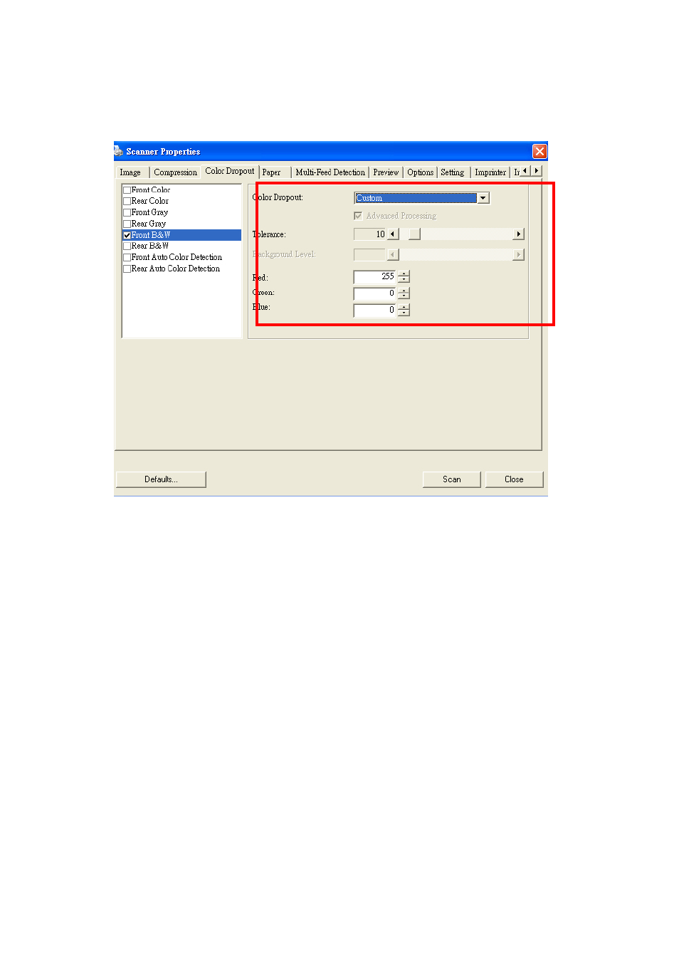 Avision IS25 manual User Manual | Page 70 / 128