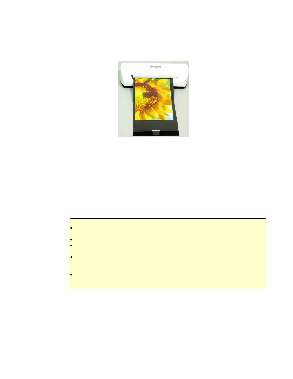 Scan an original, Scan an original -3 | Avision IS15 (FS-0913B) User Manual | Page 12 / 27