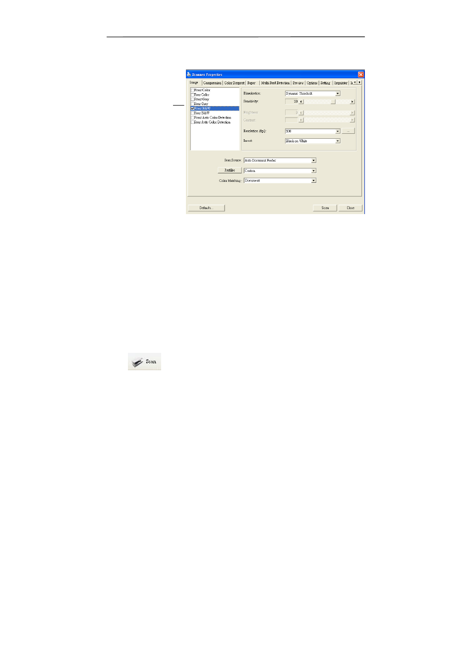 Avision IS1000 (BF-1008S) User Manual | Page 27 / 107