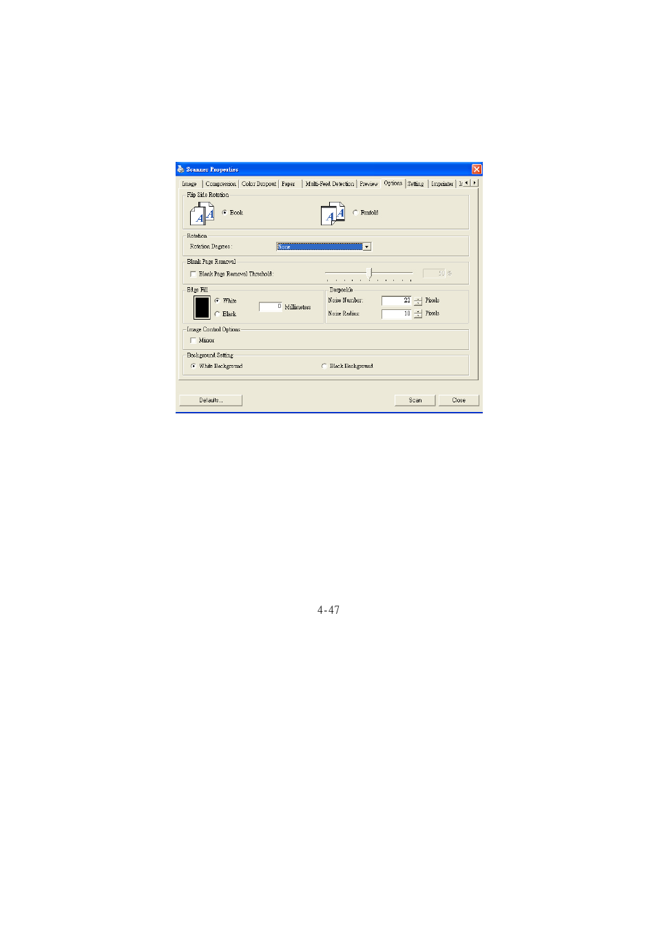 Avision IS1000 (BF-1008S) User Manual | Page 77 / 107