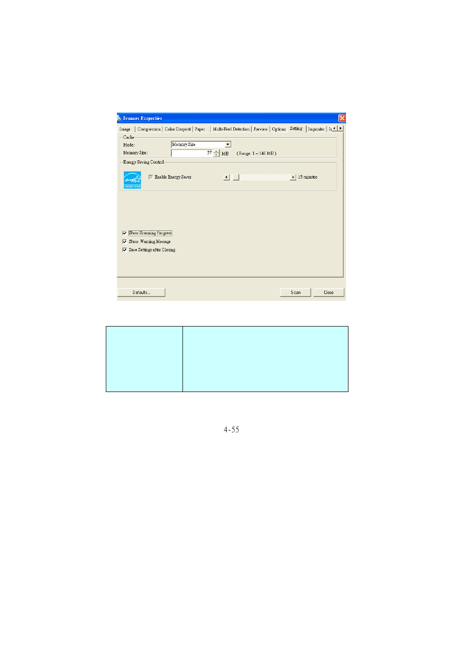 Avision IS1000 (BF-1008S) User Manual | Page 85 / 107