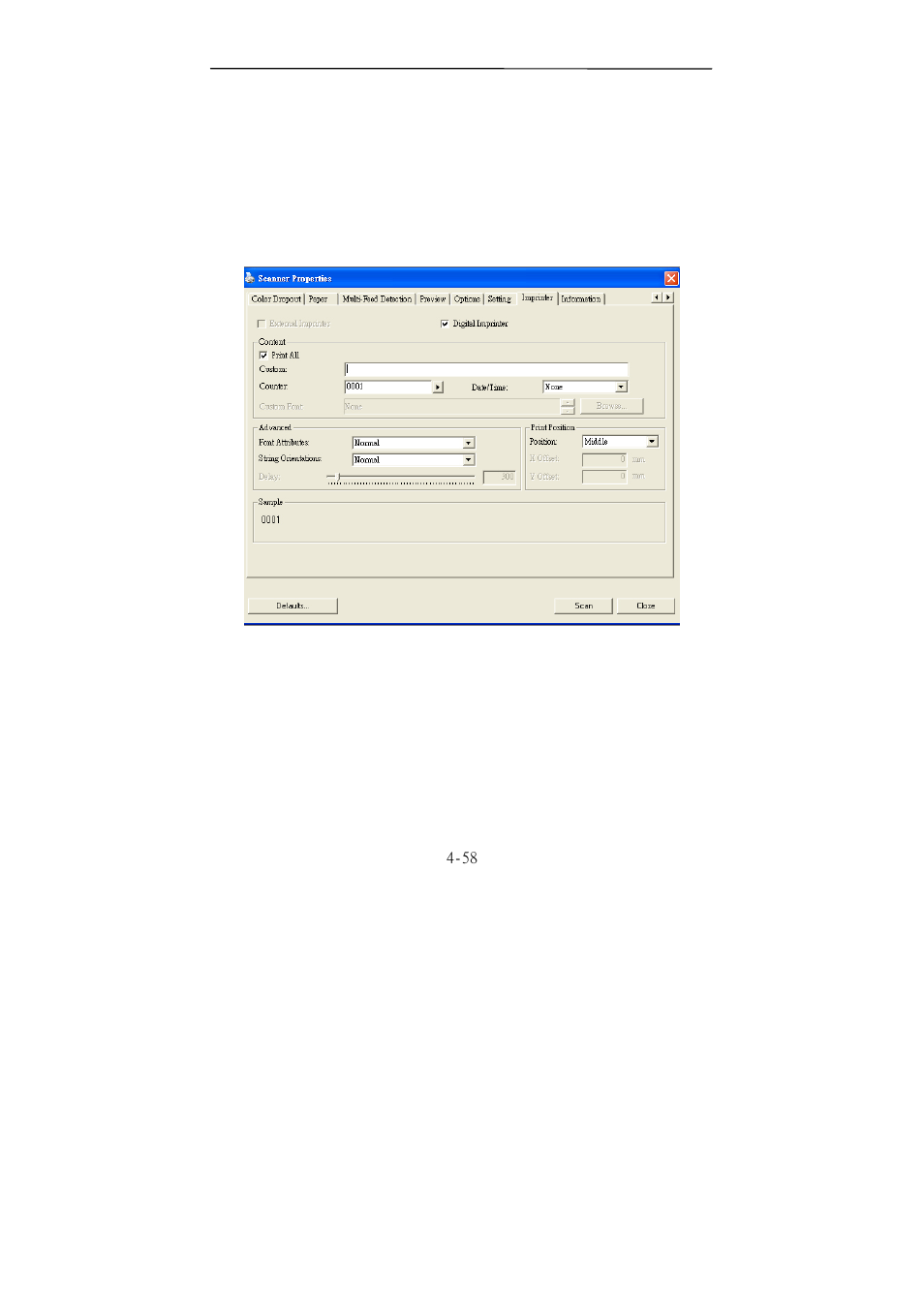 Avision IS1000 (BF-1008S) User Manual | Page 88 / 107