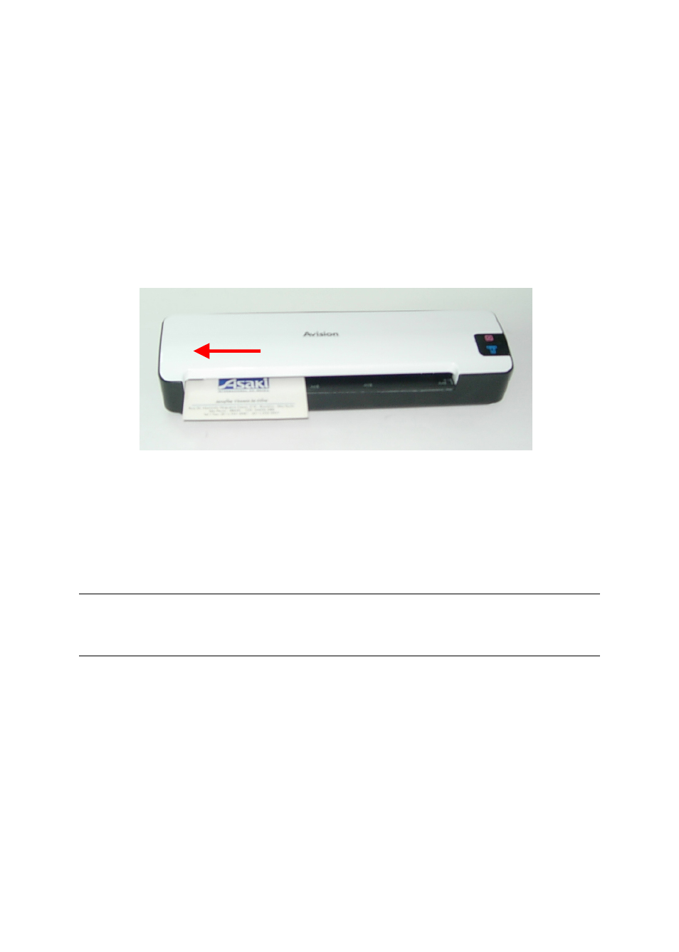 3 loading a card to the paper feed slot, Loading a card to the paper feed slot 3-3 | Avision AV36 (FL-0914S) User Manual | Page 15 / 95