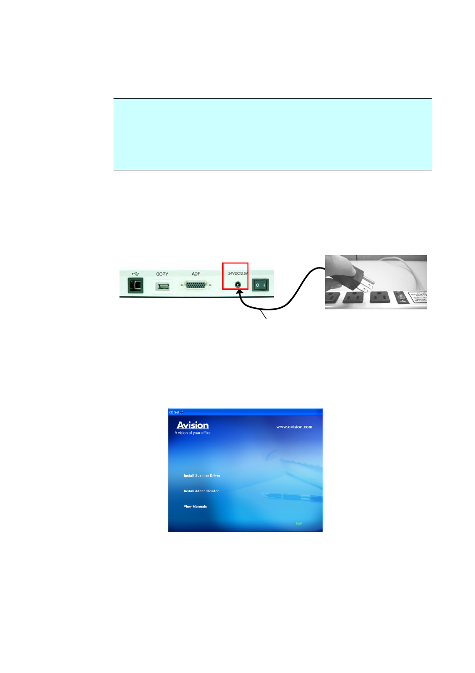 Avision DS320F (DF-0707S) User Manual | Page 14 / 46