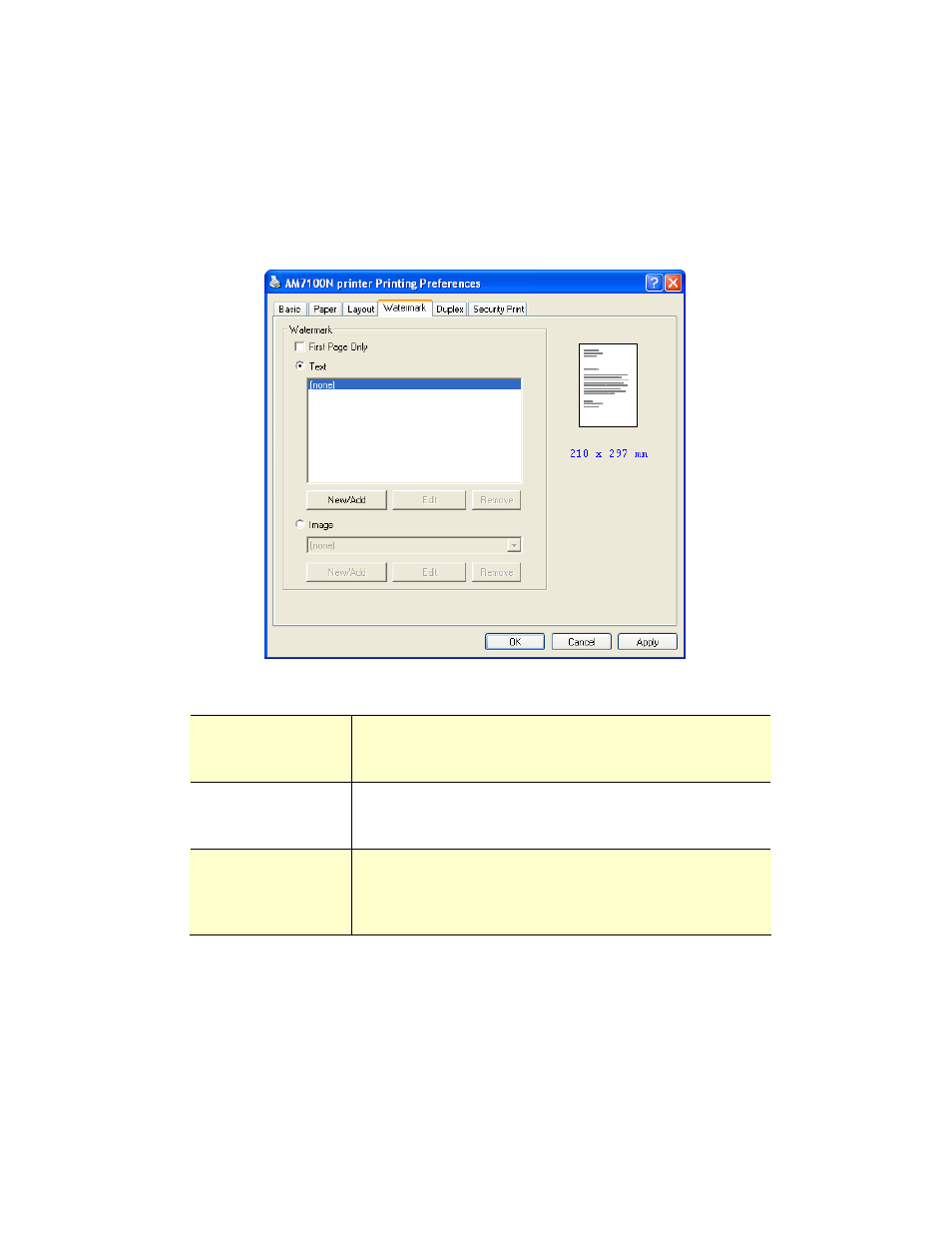 The watermark tab | Avision AM7100NF User Manual User Manual | Page 144 / 208