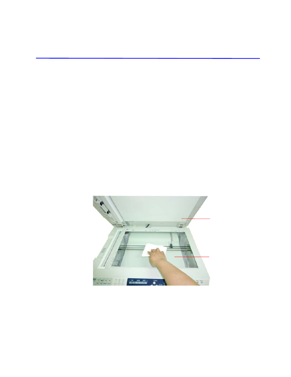 Maintenance, Cleaning the glass | Avision AM7100NF User Manual User Manual | Page 174 / 208