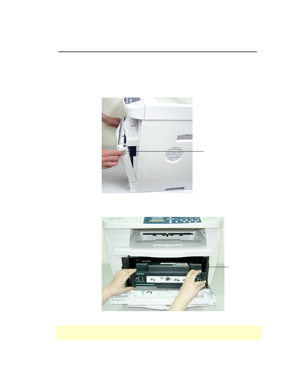 Replacing a toner cartridge | Avision AM7100NF User Manual User Manual | Page 178 / 208