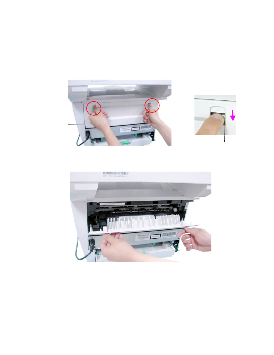 Replacing a fuser | Avision AM7100NF User Manual User Manual | Page 180 / 208