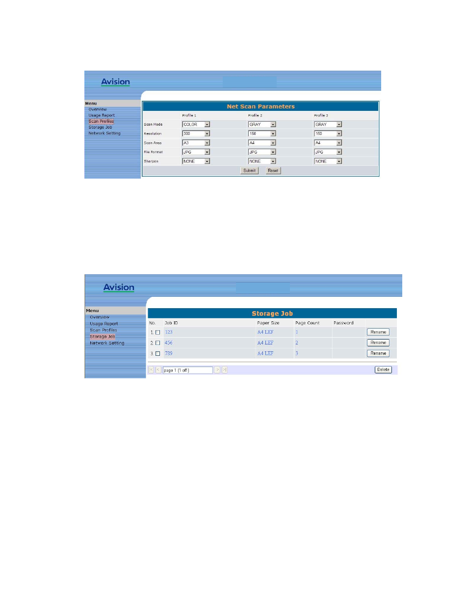 Avision AM7100NF User Manual User Manual | Page 197 / 208