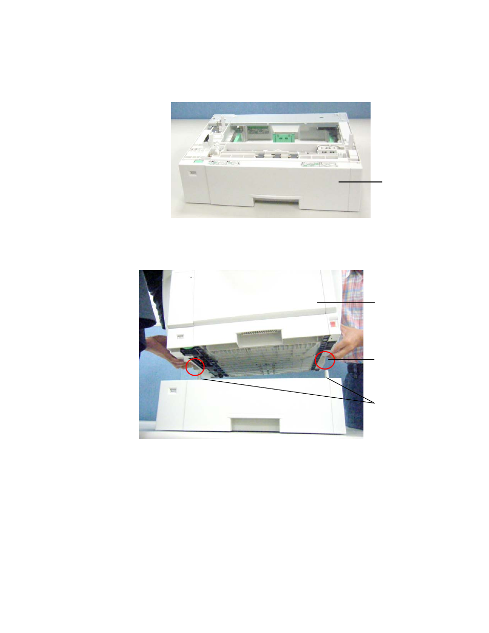 Installing tray 2 (optional) | Avision AM7100NF User Manual User Manual | Page 202 / 208