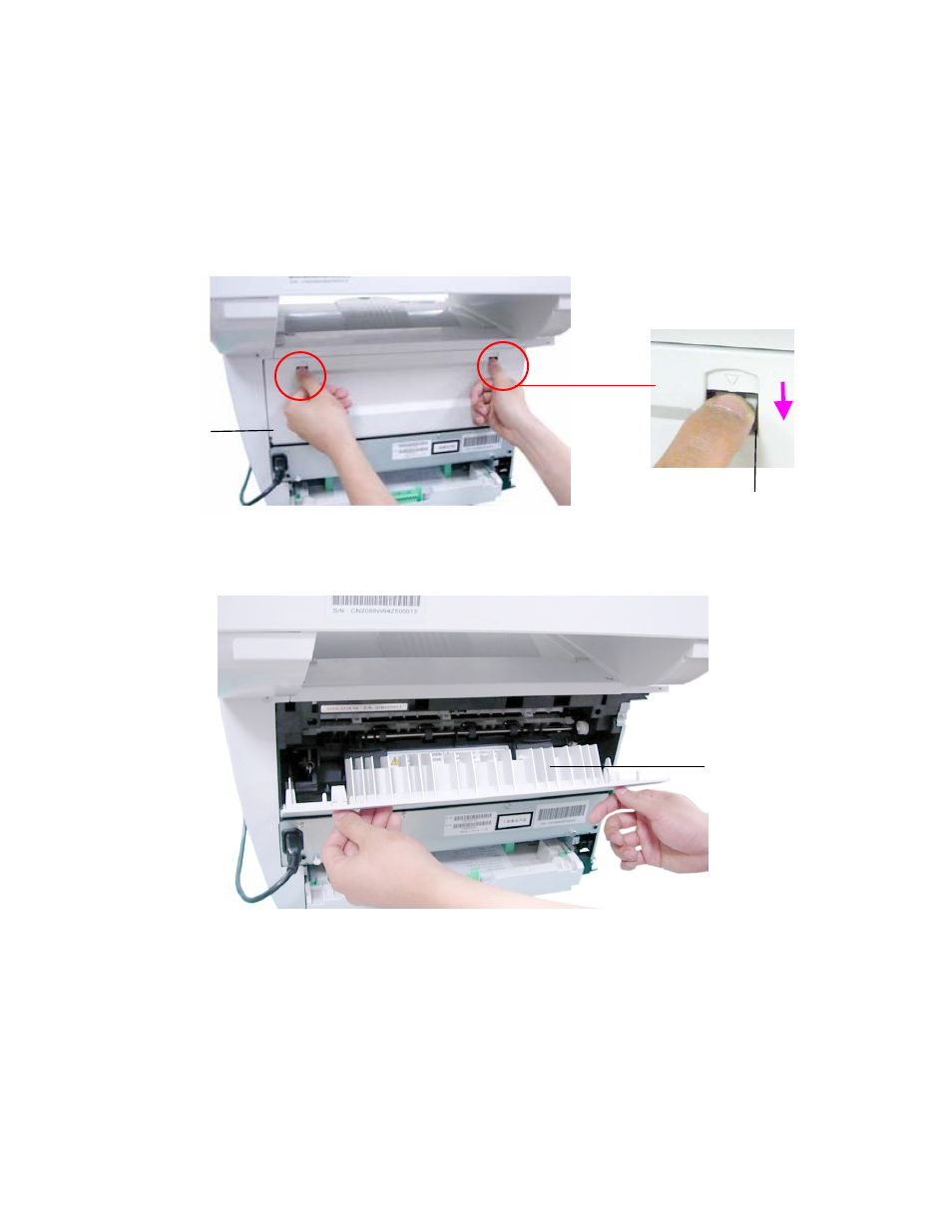 Replacing a fuser | Avision AM7100N (MT-0904B) User Manual | Page 126 / 153