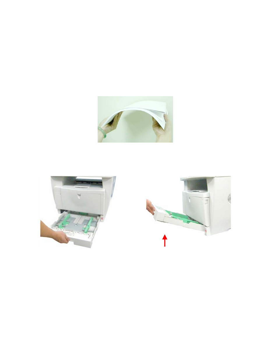 Placing the paper to the input trays | Avision AM7100N (MT-0904B) User Manual | Page 22 / 153