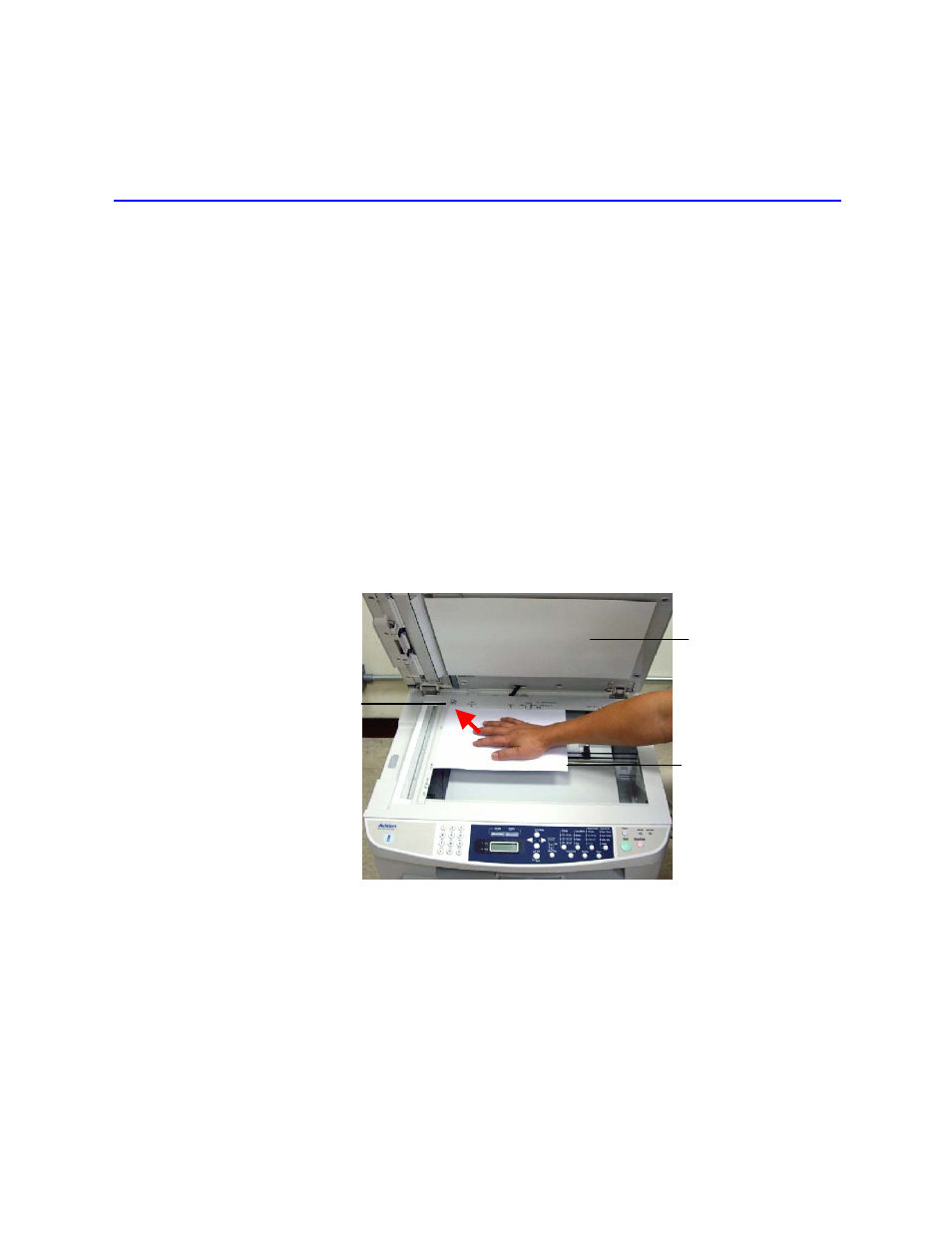 Copying, Placing originals | Avision AM7100N (MT-0904B) User Manual | Page 43 / 153